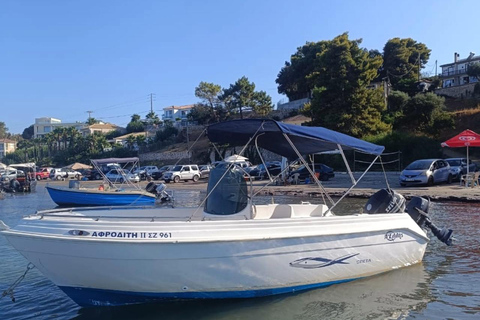 Zakynthos: Private Self Drive Speedboat Rental - No Licence