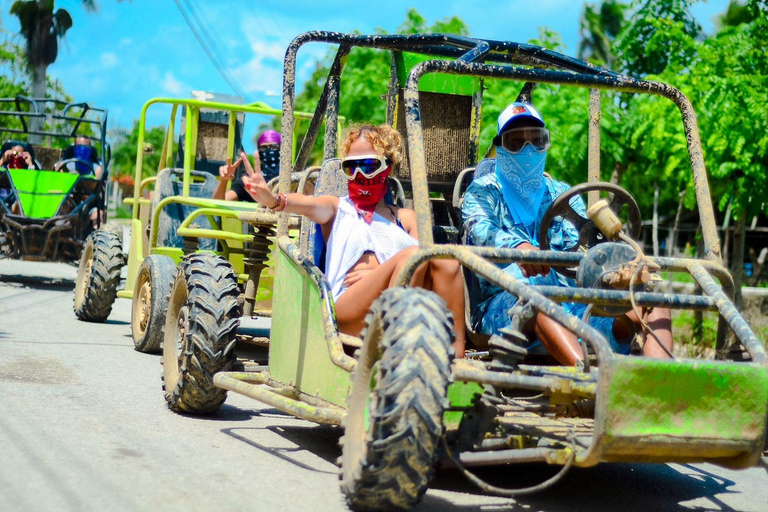 Punta Cana: Buggyäventyr + Blå grottan + Macao Beach