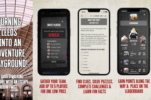 Leeds: Tour a pie por la ciudad y juego de exploración