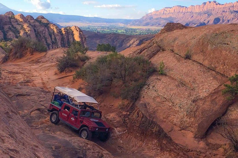 Moab: Hell's Revenge Hummer Safari Adventure With Pickup