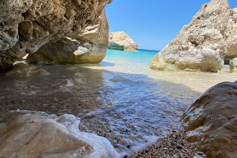 Antalya/Kemer : Excursion en bateau à Porto Genoese et bain de boue avec déjeunerOption de lieu de rendez-vous