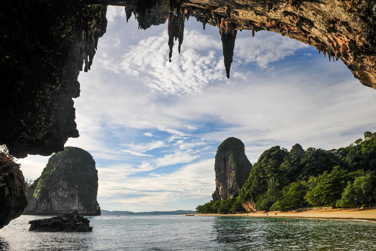 Krabi: Airport to Railay Beach Transfer with Boat Ride From Railay: Transfer with Shared Boat Ride to Krabi Airport
