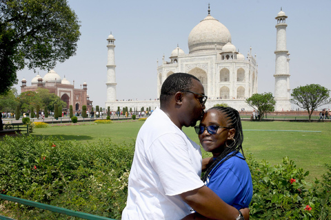Z Delhi: Taj Mahal o wschodzie słońca, Baby Taj i twierdza Agra – wycieczka jednodniowa