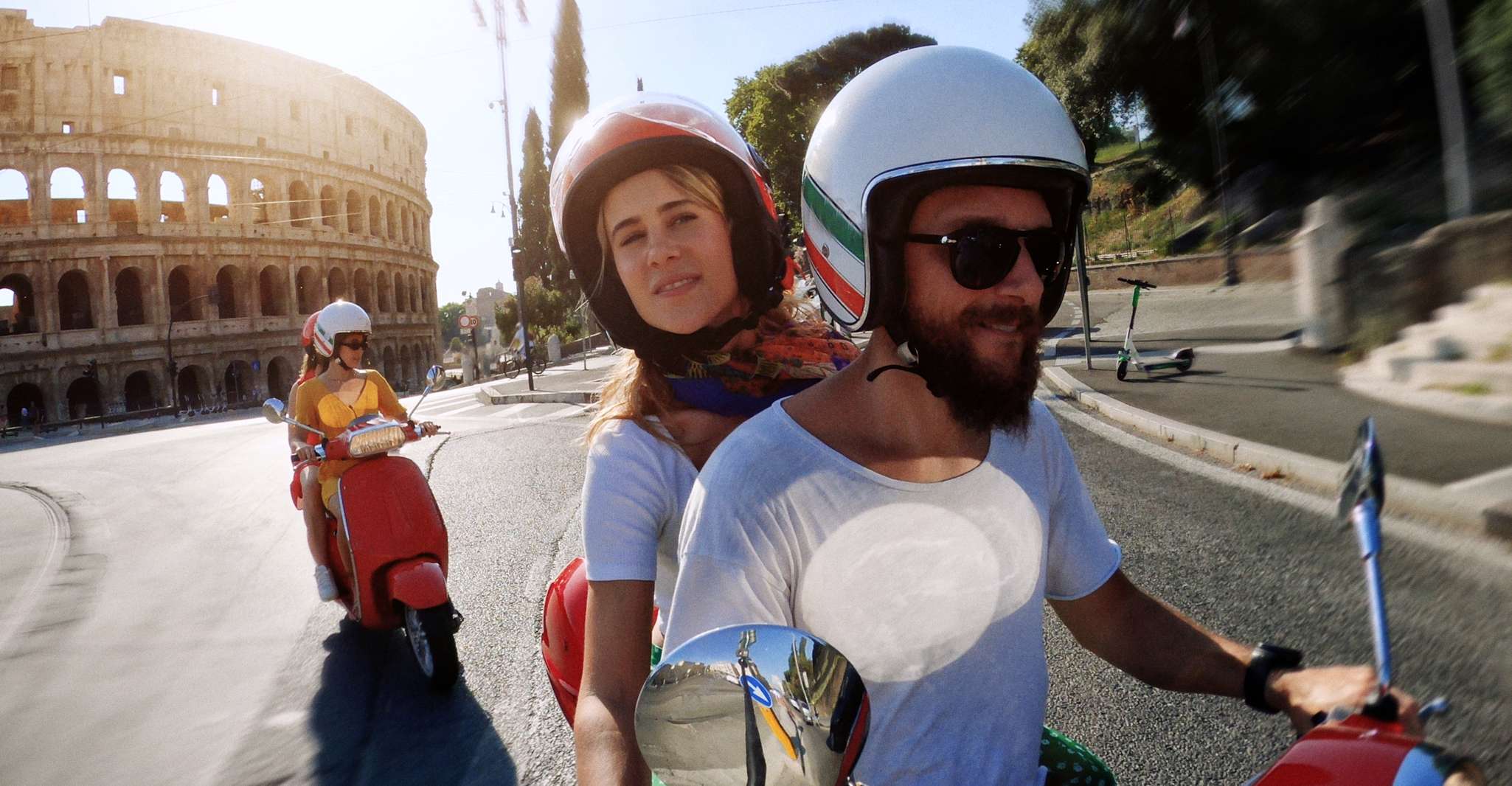 Rom, selbstfahrende Besichtigungstour durch Vespa - Hizvo