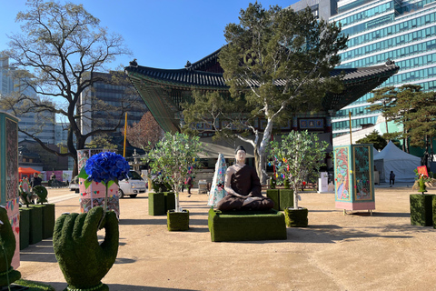 Walking through the heart of Seoul. Tour in Spanish