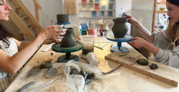 Rome: Monteverde Ceramics Workshop with Local Artist