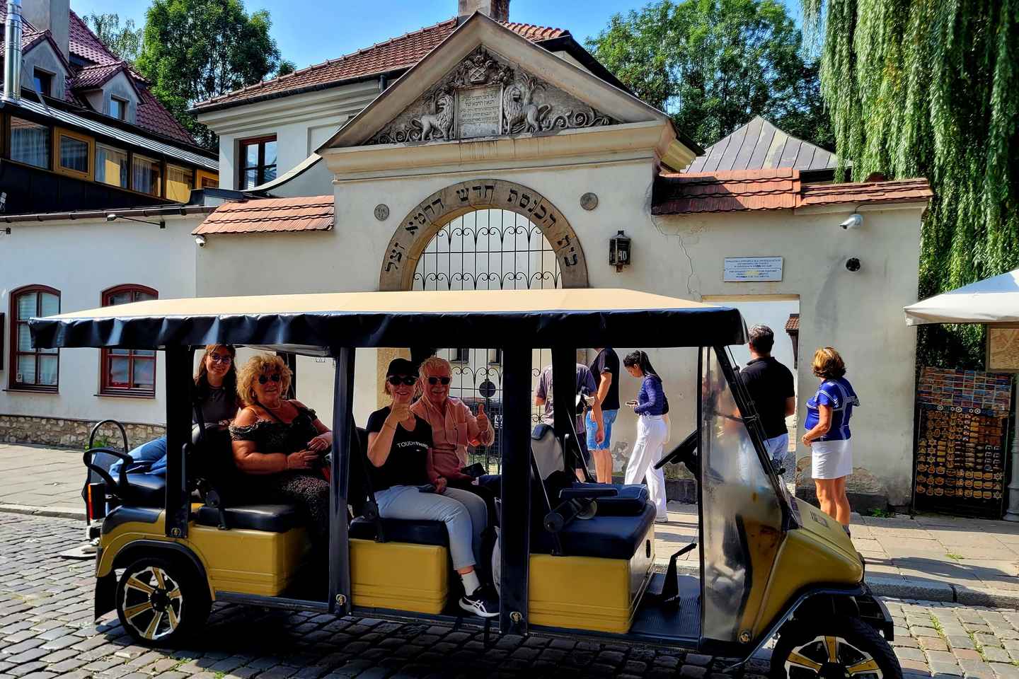 Cracovia: Recorrido en carrito de golf por el Barrio Judío y la Fábrica de Schindler