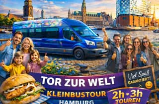 Hamburg: Tor zur Welt Kleinbustour für bis zu 8 Personen