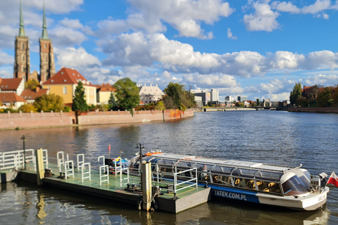 Wrocław: Boat Cruise with licensed guide only for your group Wrocław guided walking tour and closed boat cruise