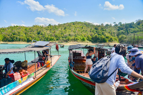 Depuis Khao Lak : Excursion écologique au lac Cheow Lan avec déjeunerDepuis Khao Lak : Excursion écologique au lac Cheow Larn avec déjeuner