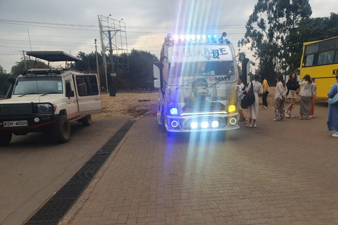 Matatu Experience. Ride in A party bus within Nairobi