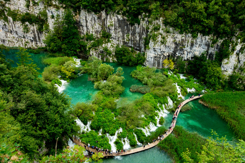 Van Zagreb naar Plitvice Meren en Rastoke - privétour