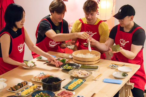 Tokio: Clase de Cocina Estilo Izakaya con Maridaje de Sake