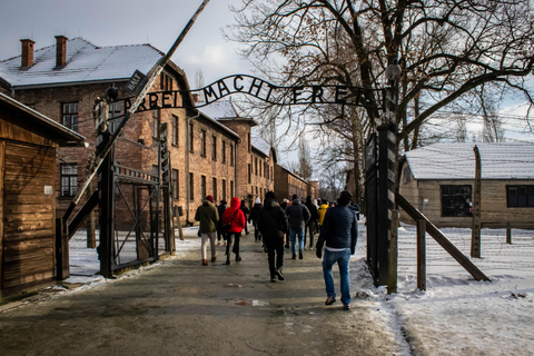 Från Krakow: Auschwitz-Birkenau-tur med transferTurné med broschyr