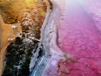 Kalbarri: Pink Lake and Coastal Cliffs Tour