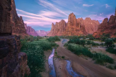 Von Tabuk aus: Wadi Al Disah Private Tour