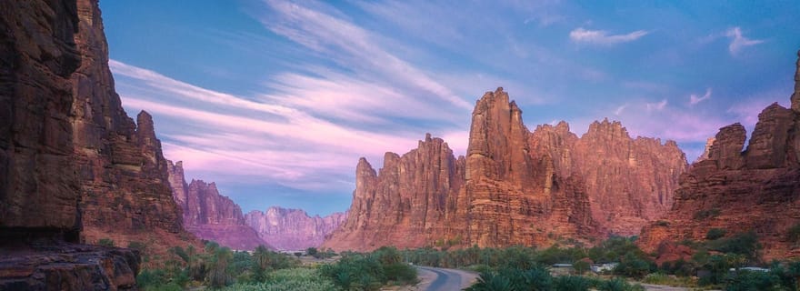 Au départ de Tabuk : Visite privée de Wadi Al Disah