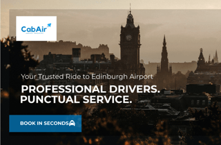 Taxi-Transfers am Flughafen Edinburgh | FlughafenÜberall