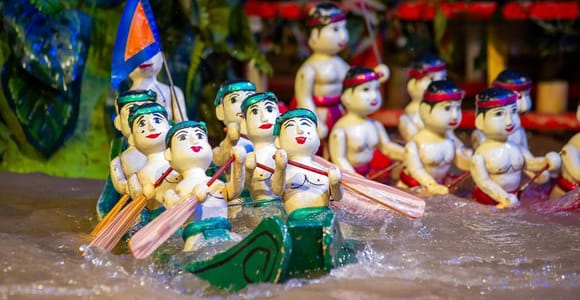 Hanoi: Water Puppet Show, Ngoc Son Temple, Museum Tour