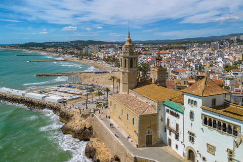 From Barcelona Prívate Tour Tarragona and Sitges with Pickup