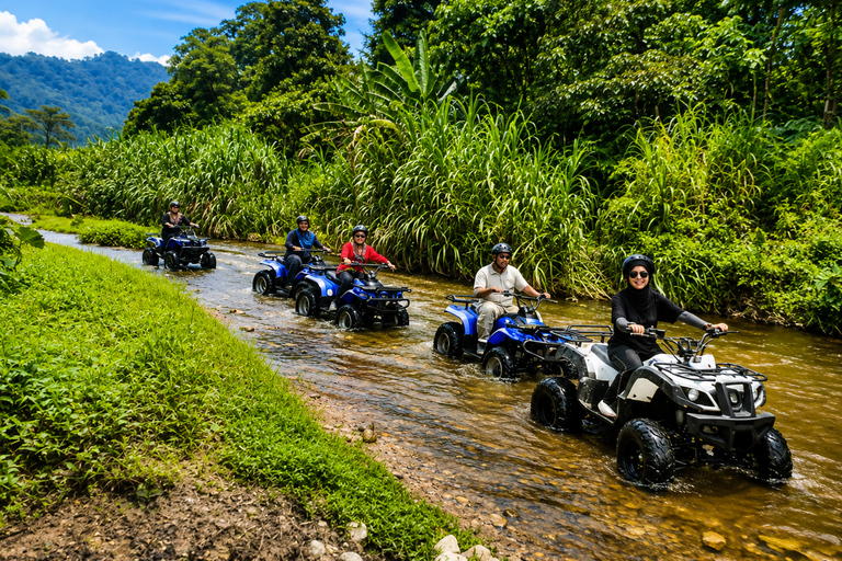 From Kuala Lumpur: Colmar Tropicale & Kemensah ATV Tour Colmar Tropicale + Rocketman ATV Adventure