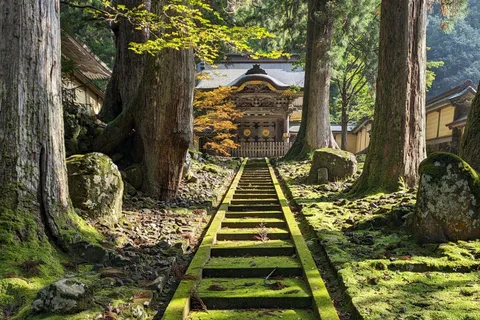 De Kanazawa: Templo Budista Eiheiji e Cidade do Castelo de Fukui