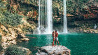 From Palenque, Ruins and waterfalls of Misol-ha & Agua Azul - Housity