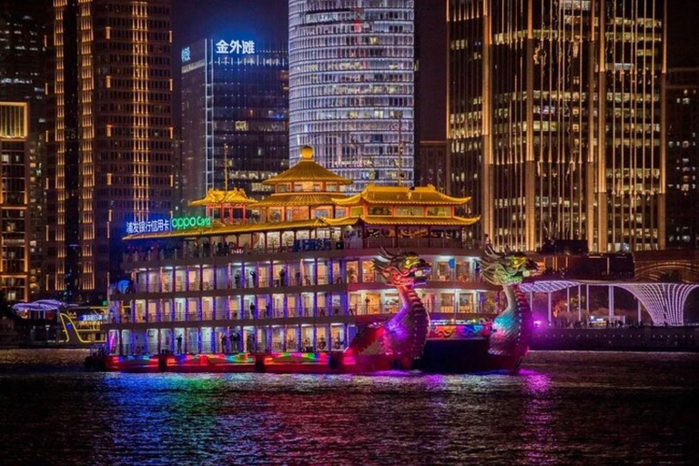 Shanghai Huangpu River Evening Cruise Ticket with Dinner