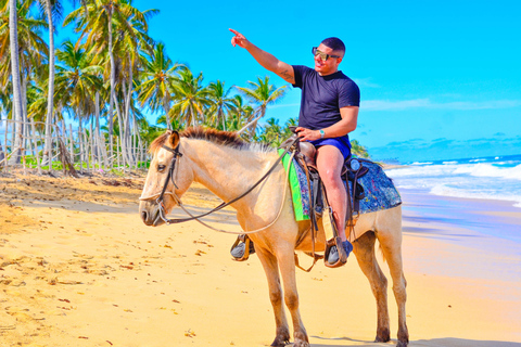 Horseback Riding at Macao Beach and River with Transfers