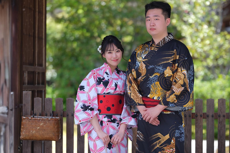 Kyoto Kimono Rental mimosa ｜Kimono/Yukata Rental Couple Plan