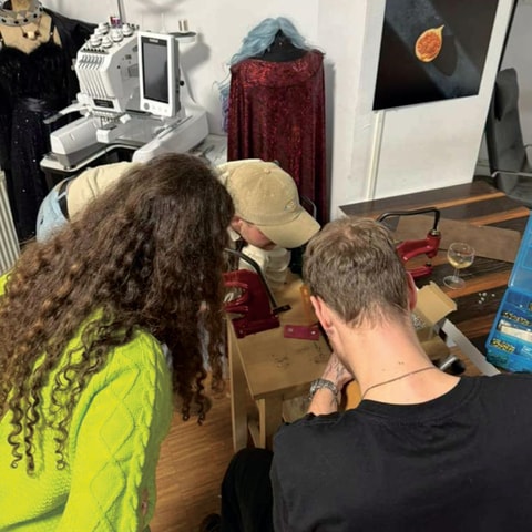 Amsterdam: Leather Journal Cover Making Workshop, 1 Hours