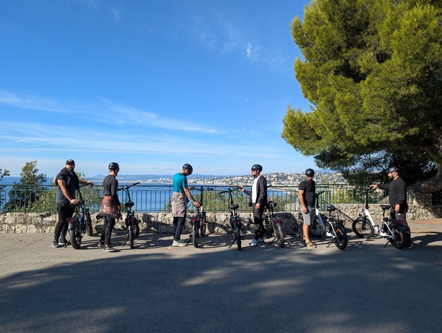 Guided tour of Nice by electric bike