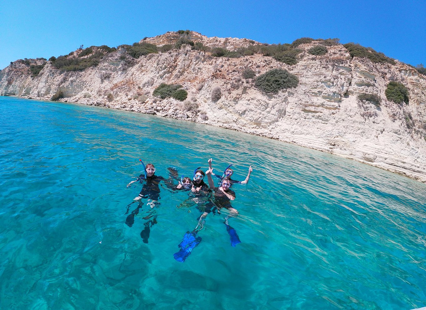 Chania: Bådtur med guidet tur med snorkling