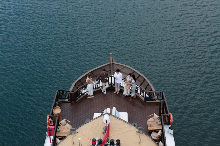 Hoi An Luxury Sunset Cruise: 5-Course Spice Menu & Cocktails VND 3,800,000 | 5-course + wine & sparkling free-flow