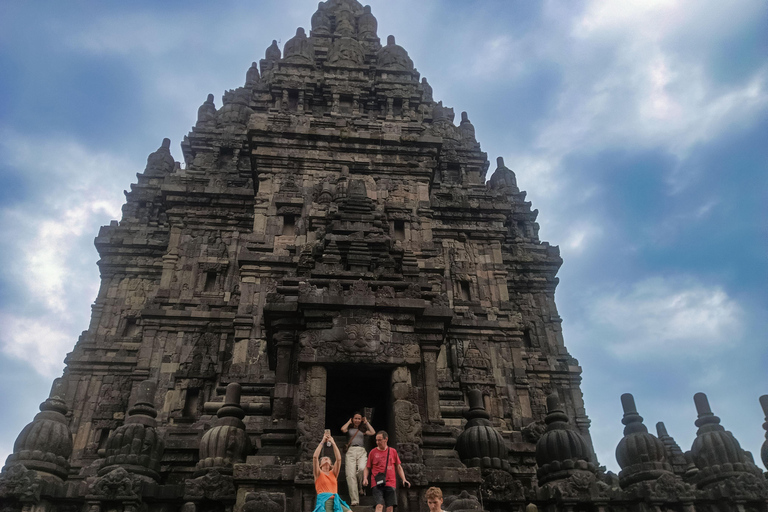 Yogyakarta: Borobudur & Prambanan Tour with structure Access Sunrise Inside Borobudur & Prambanan Temple