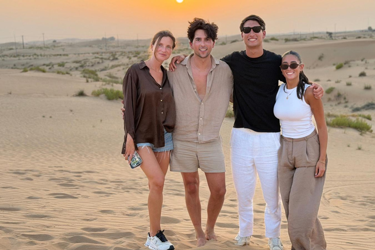 Luxury Desert Safari with Camel Ride, BBQ Dinner & Shows 4-Hour Morning & Evening Private Tour / Camel & Sandboarding