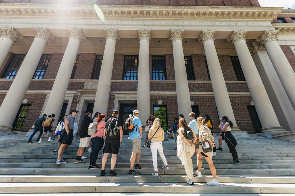 Boston: Harvard University Guided Walking Tour With Student | GetYourGuide