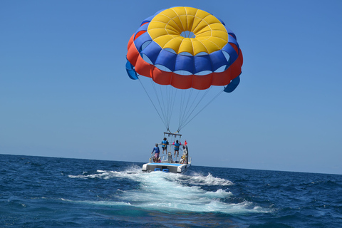 Pacote Triplo de Esportes Aquáticos Jet Ski, Banana, Parasailing