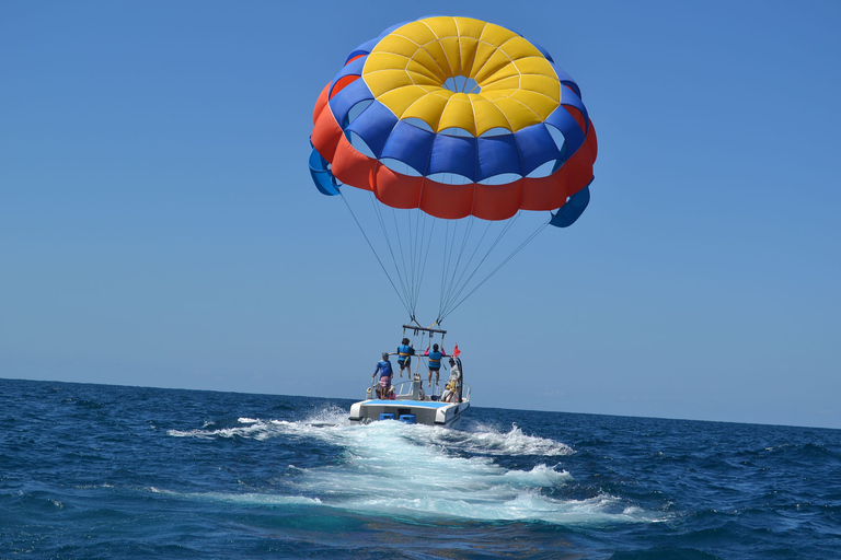 Drievoudig watersportpakket Jetski, banaan, parasailen