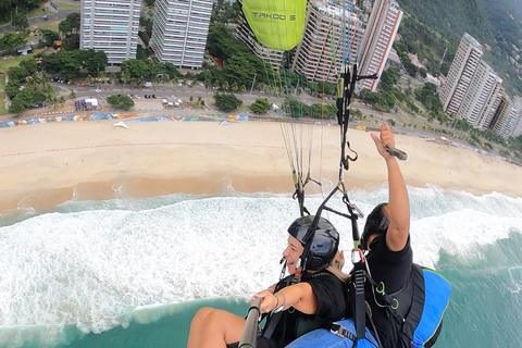 Rio de janeiro : Skärmflygning Tandemflygningar över Rio