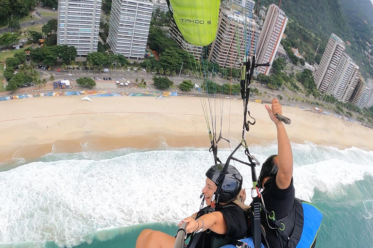 Rio de janeiro : Vols biplaces en parapente au-dessus de Rio