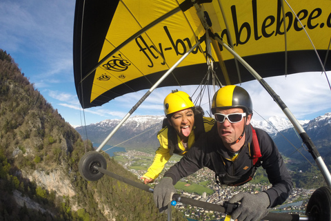 Interlaken: Tandem Hang Gliding Flight over Alps & Lakes