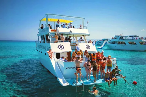 Paphos: Dagsutflykt till Akamas, Afrodites bad och Blå lagunen