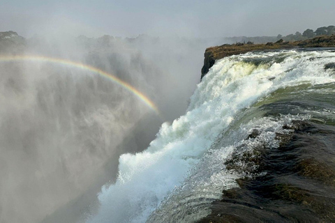 Zambia: 2-Day Victoria Falls and Rhino Encounter Tour