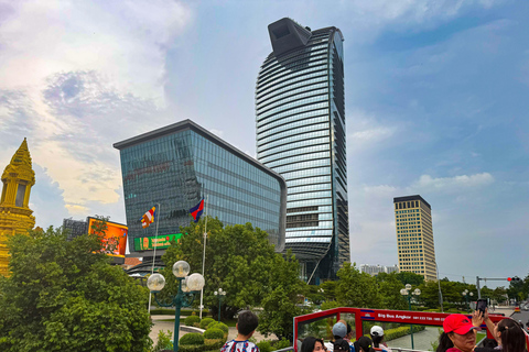 بنوم بنه: جولة غروب الشمس أو جولة ليلية في العاصمةبنوم بنه: جولة غروب الشمس في العاصمة