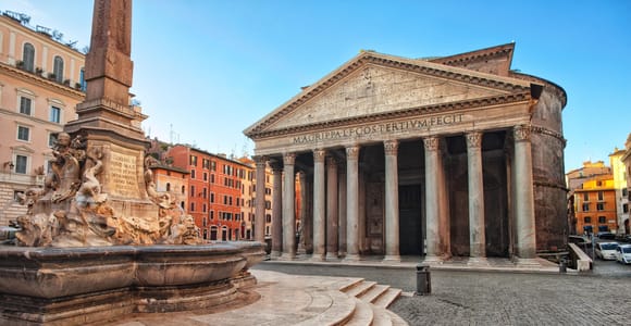 Rome: Pantheon Entry Tickets with Interactive App