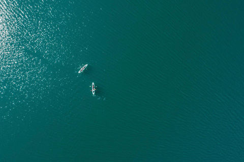Muscat: Al Qurum Beach Sunset Kayaking Experience sunset kayak guided tour with snorkeling
