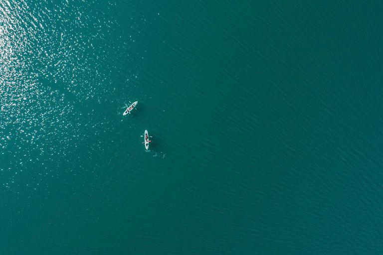 Muscat: Al Qurum Beach Sunset Kayaking Experience sunset kayak guided tour with snorkeling