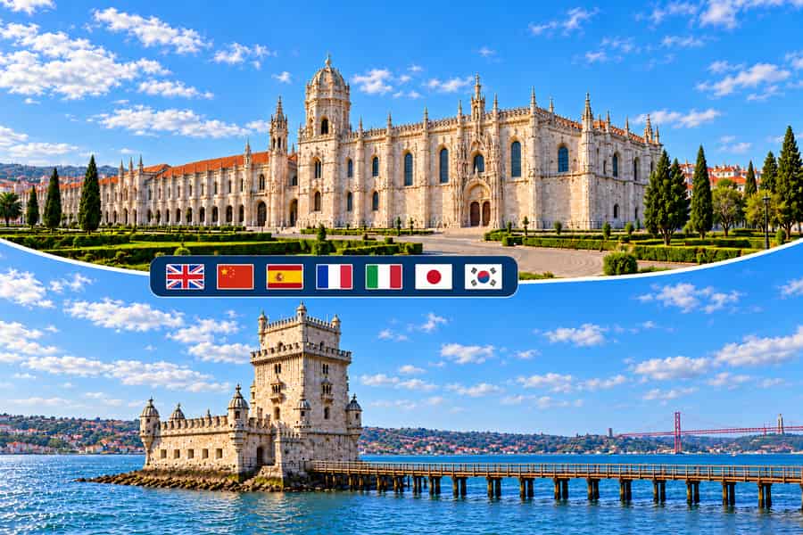 Lissabon: Tickets für Hieronymuskloster & Belém-Turm + Audioguides. Foto: GetYourGuide Lissabon: Tickets für Hieronymuskloster & Belém-Turm + Audioguides. Foto: GetYourGuide