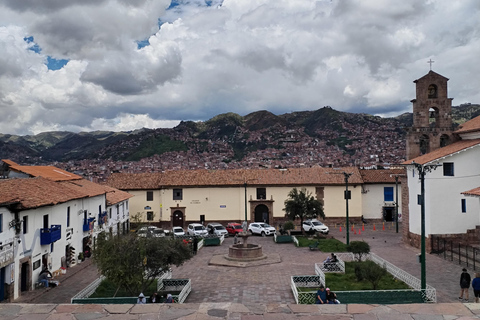 Cusco: Excursão a pé pelo centro histórico e vistas panorâmicas com bebida local